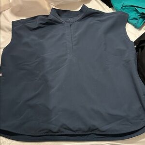 Figs Technical Collection Blue Top